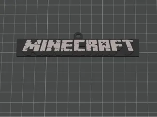 Minecraft keychain 