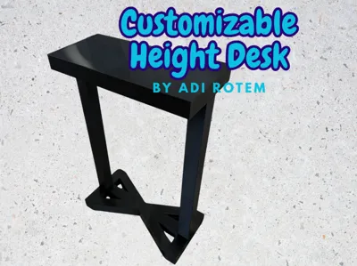 Customizable Height Desk