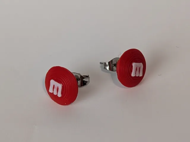 M&M Candy Earrings