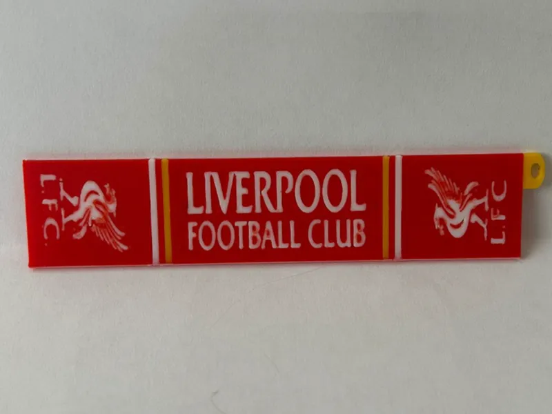 Liverpool FC Scarf Keychain