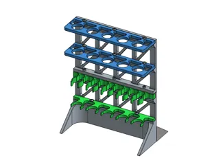 Specimen Rack for Size Exclusion Chromatography