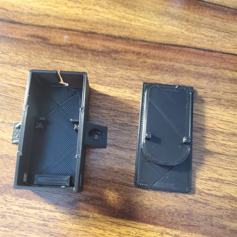 Wemos D1 Mini v4 Case Extended With Mounting Holes