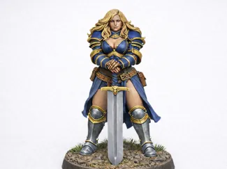 Female Knight 32mm
