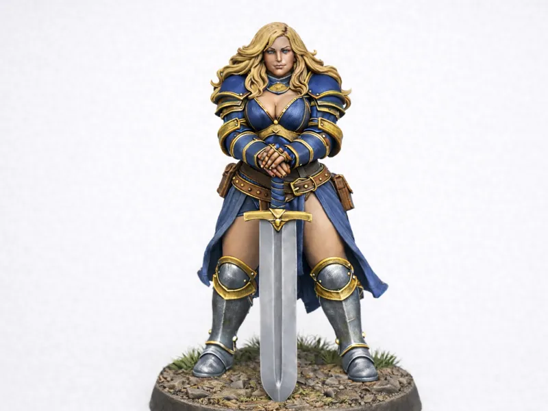 Female Knight 32mm 