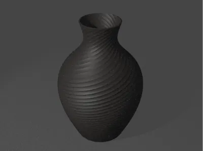 Twister Vase – A Modern Spiral Design