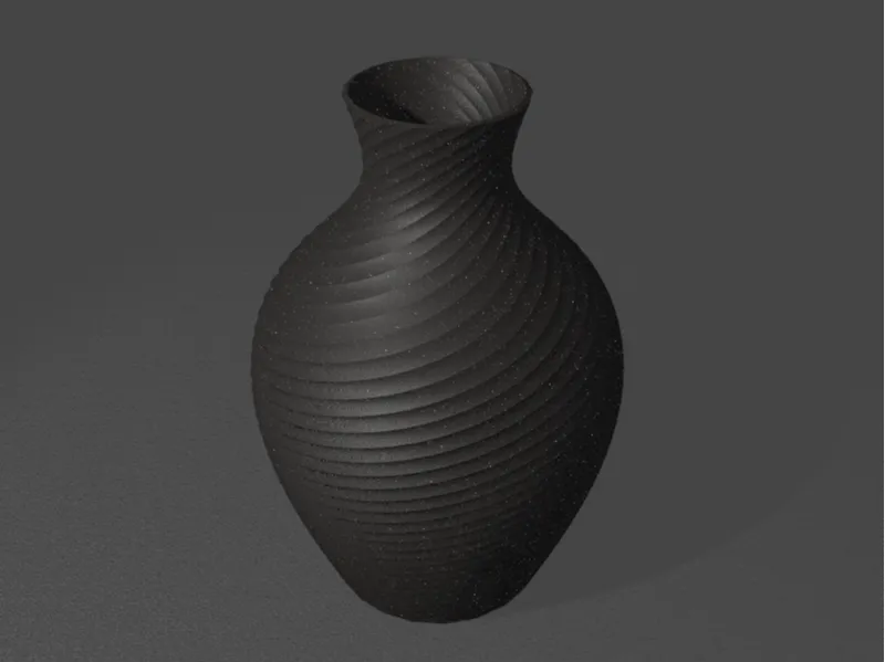Twister Vase – A Modern Spiral Design