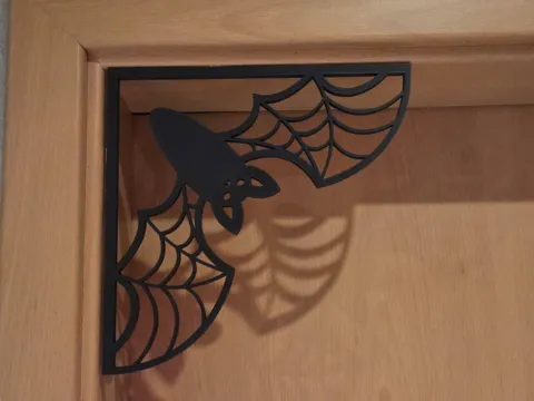 Modelo para impresión 3D: Halloween Türrahmen-Eckdeko Fledermaus — referencia de MakerWorld