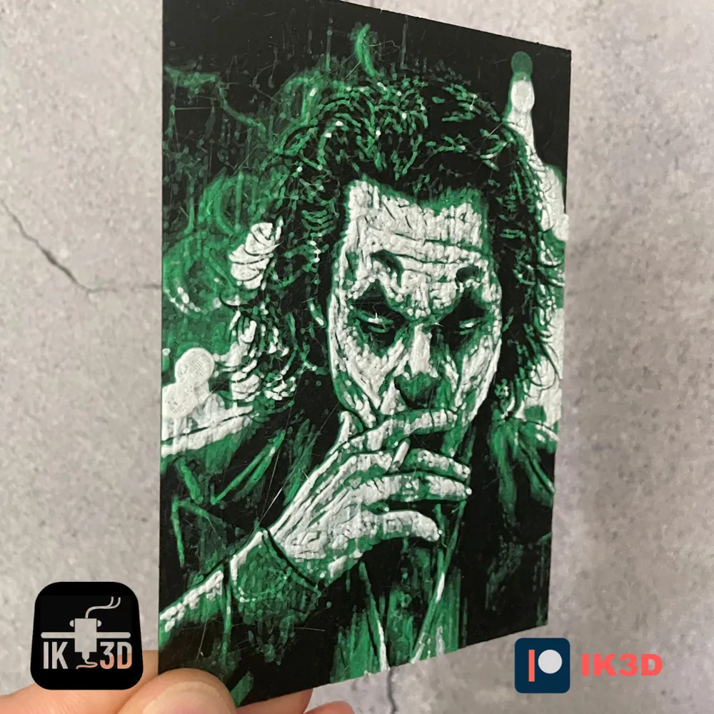 THE JOKER JOAQUIN PHOENIX ART HUEFORGE by IK3Digital - MakerWorld