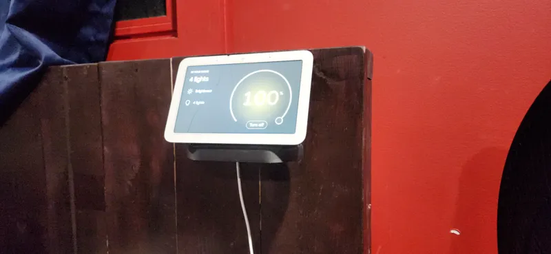 Google hub wall holder