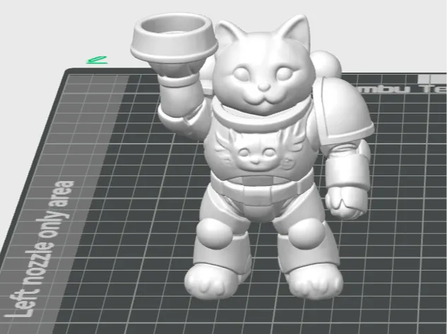 Space Marine inspired-The Great Meow, Cat Marine!