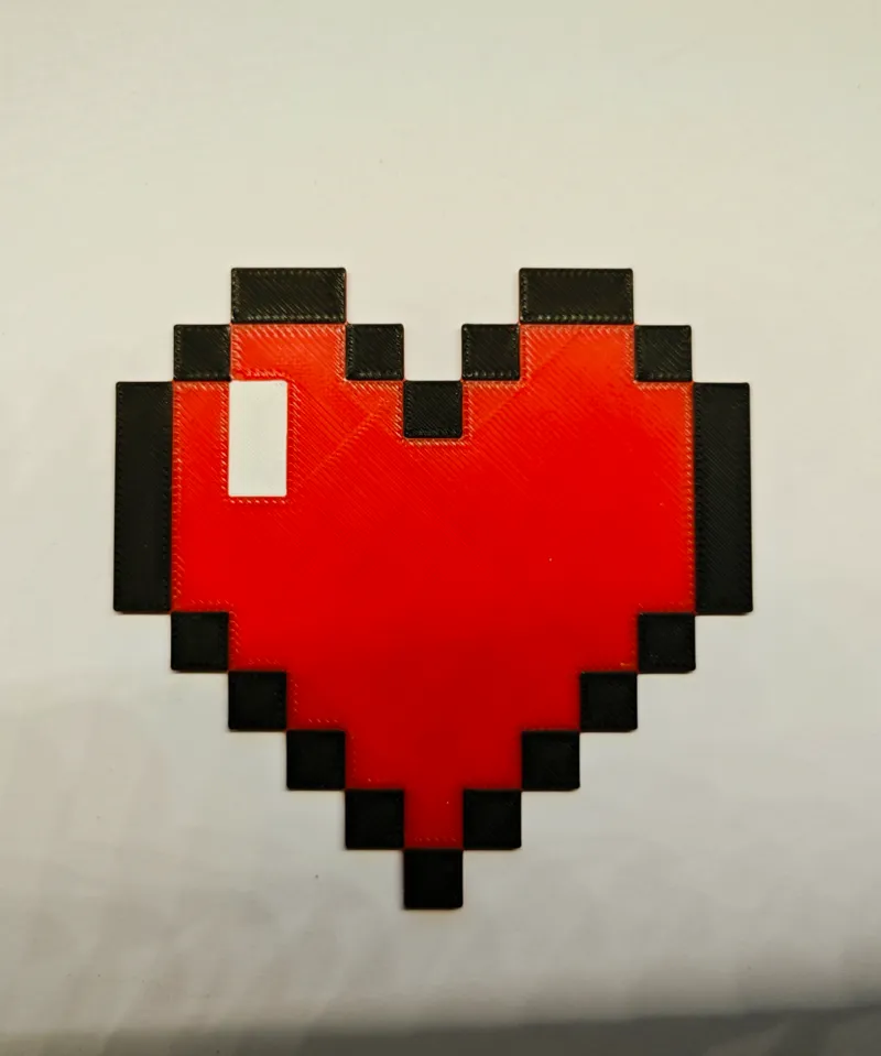 Pixel heart