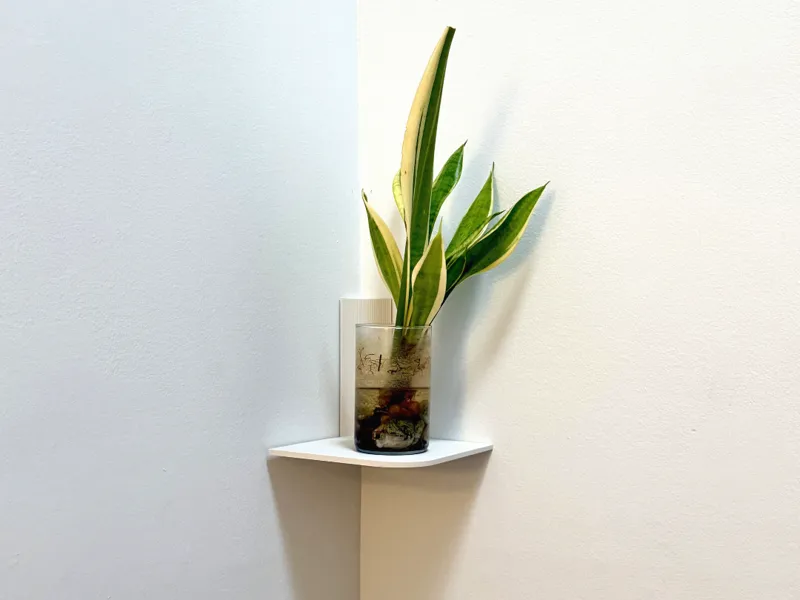 Simple Corner Shelf (Screwless)