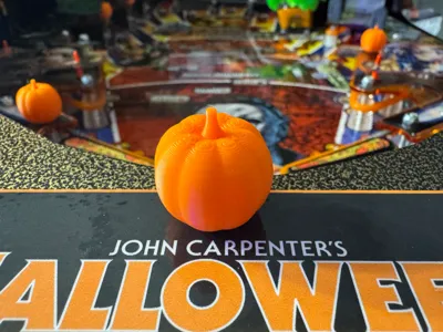Halloween Pinball Pumpkin Nut Covers