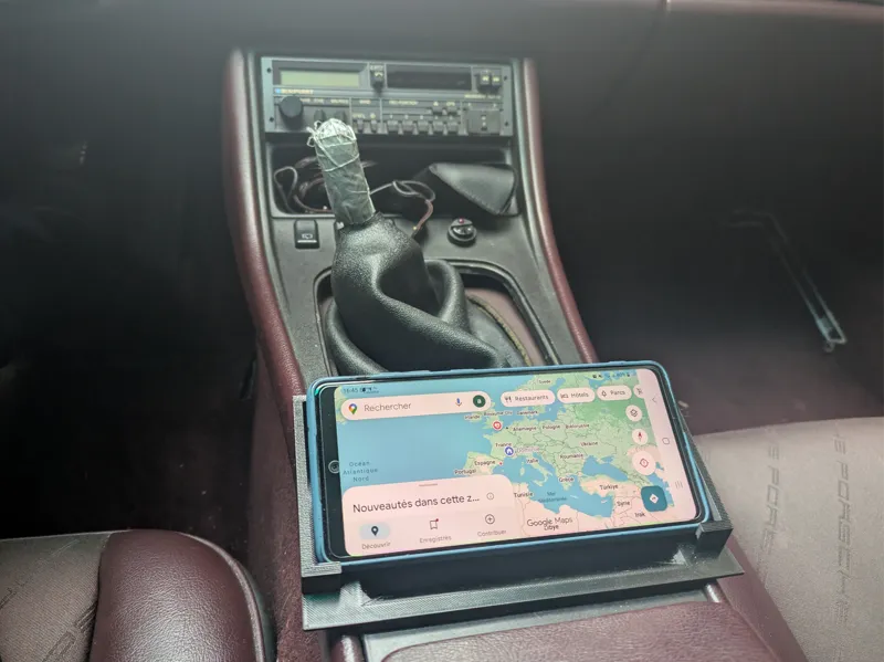 Support de téléphone vide poche - PORSCHE 944