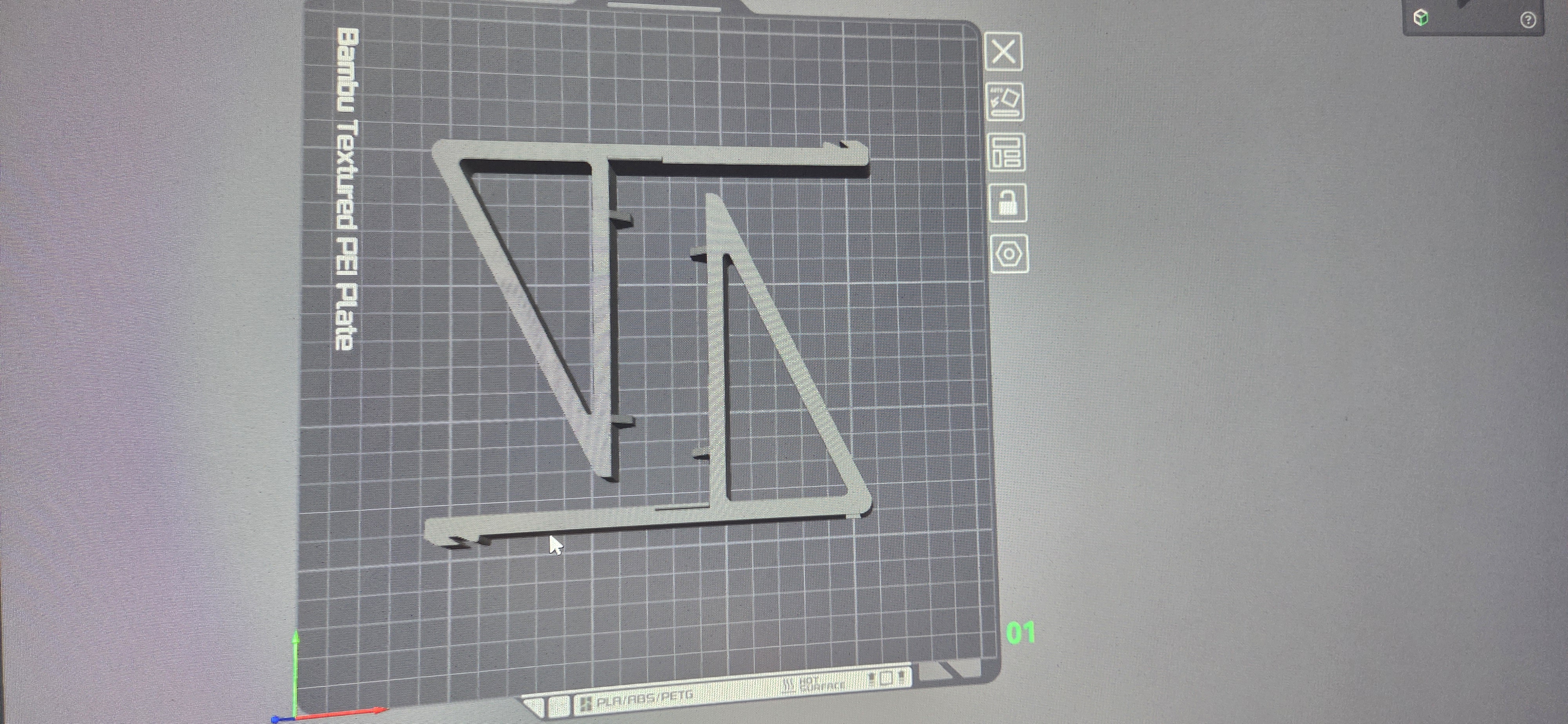 Miniatura 12 do modelo 3D AMS HT Side Mount Shelf Riser