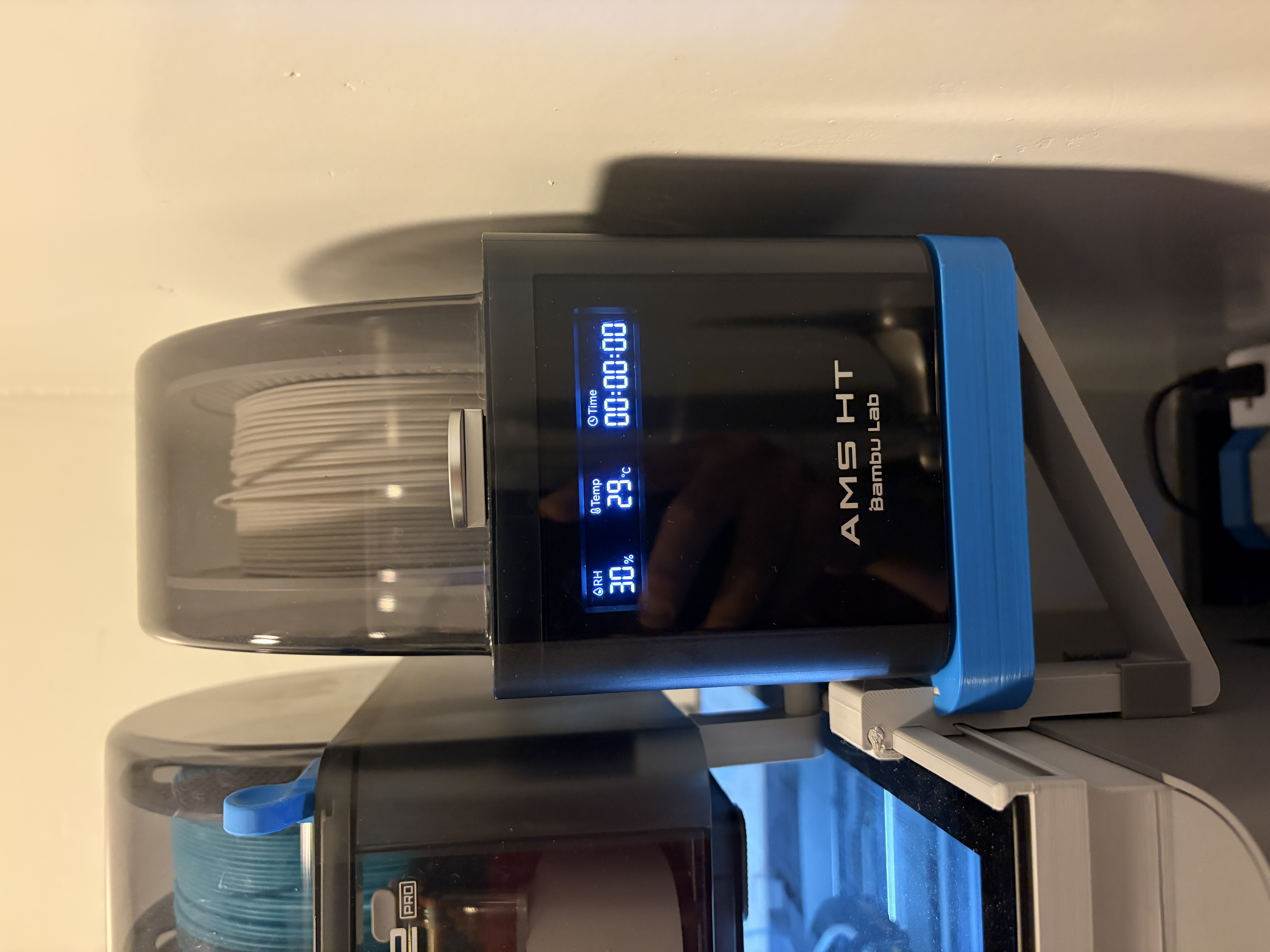 Miniatura 5 do modelo 3D AMS HT Side Mount Shelf Riser