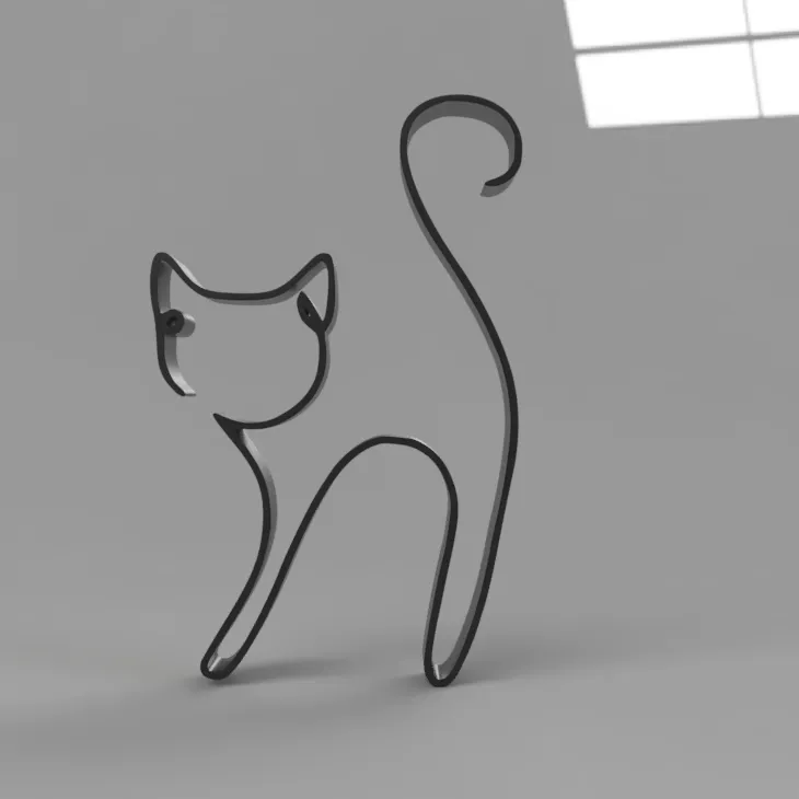 Cat Design Ornament