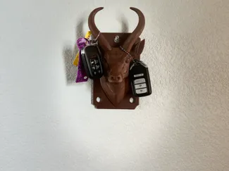 prong horn sheep wall hook