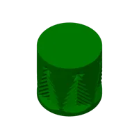 Sapin de Noël avec étoile porte-bougie - mode vase — photo 3
