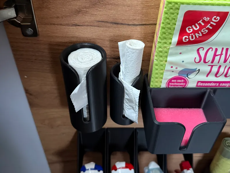 Trash Bag Mount (Double Sided Adhesive Tape)