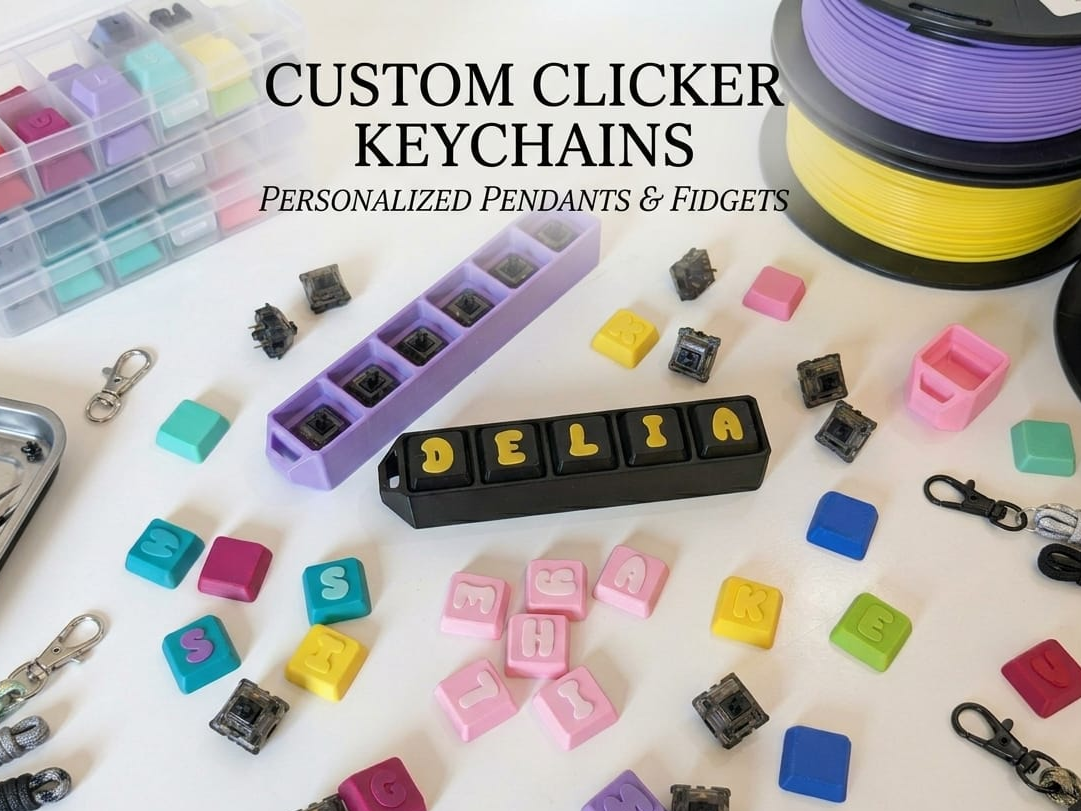 Customizable Switch Keychain