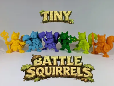 Tiny Battle Squirrels