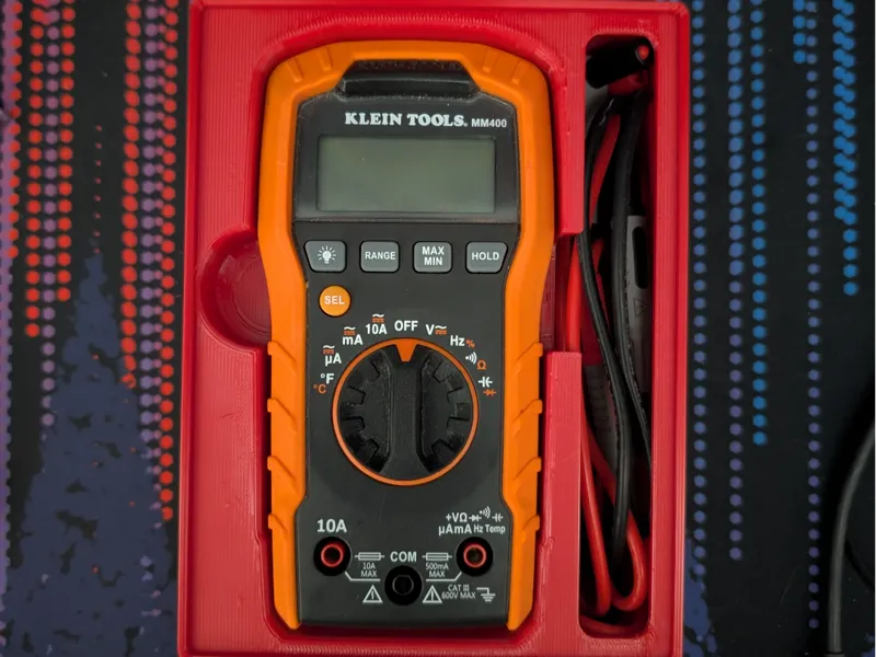 Klein MM300 / MM400 Multimeter Gridfinity