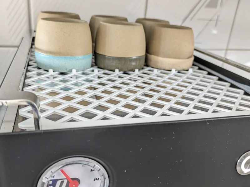 Espresso Protective mesh cup holder