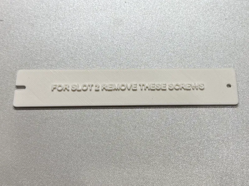 Cover Slot MSX 2 Philips NMS 8245