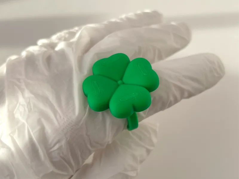 Lucky Four-Leaf Clover Ring
