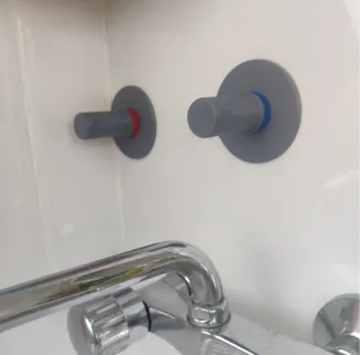 Embellecedor válvula agua corriente