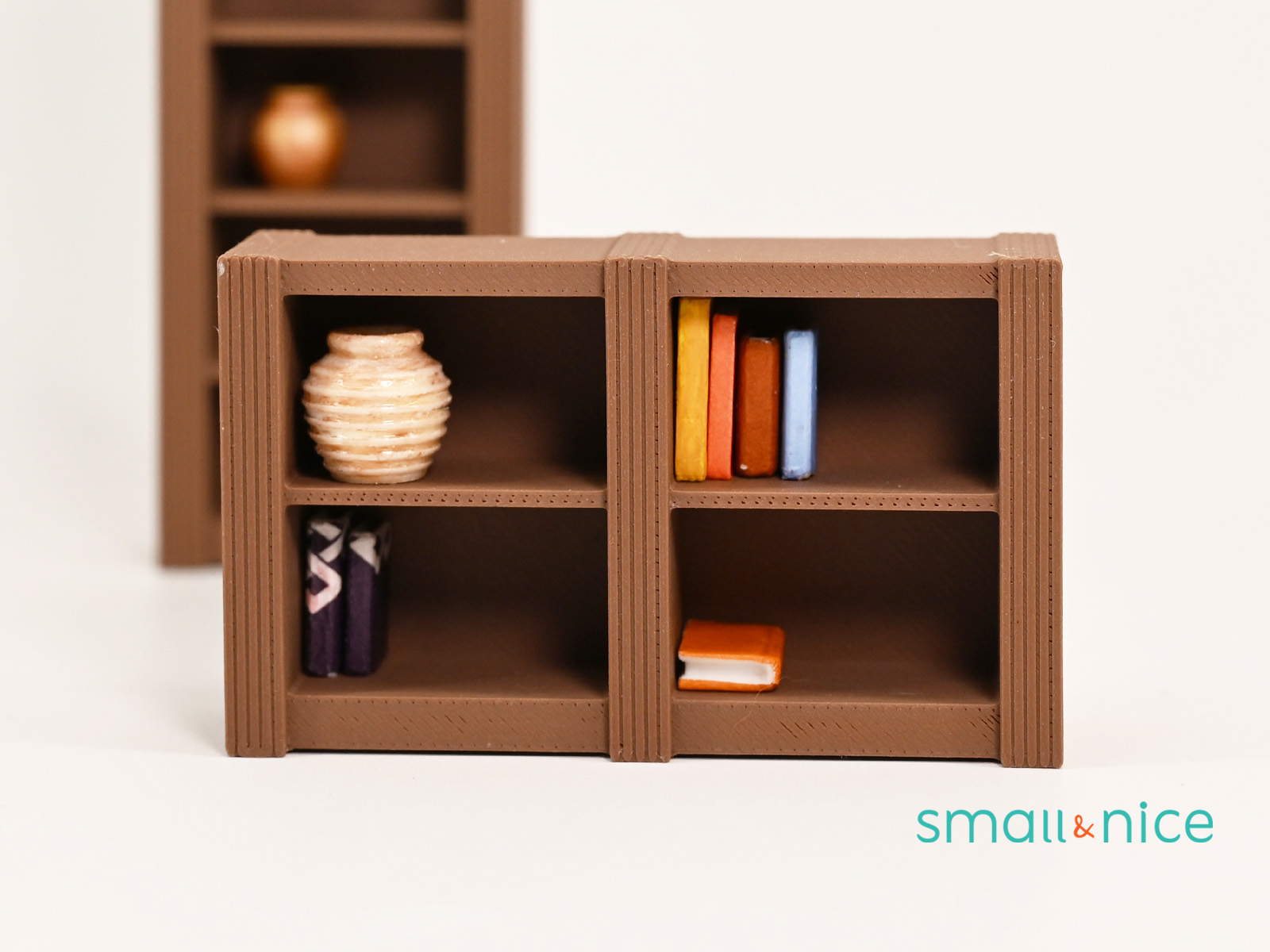 Miniatura 5 do modelo 3D Mini Library Books