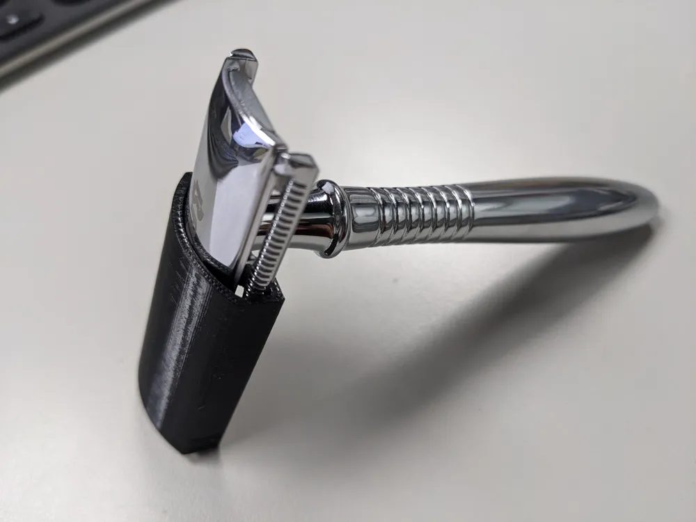 Guard Razor Sovercap Safety Razor Cover Guard (Baili 百利) by Lin MakerWorld: Download Free 3D ...