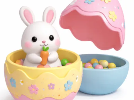 (Title)  Surprise Bunny Easter Egg 