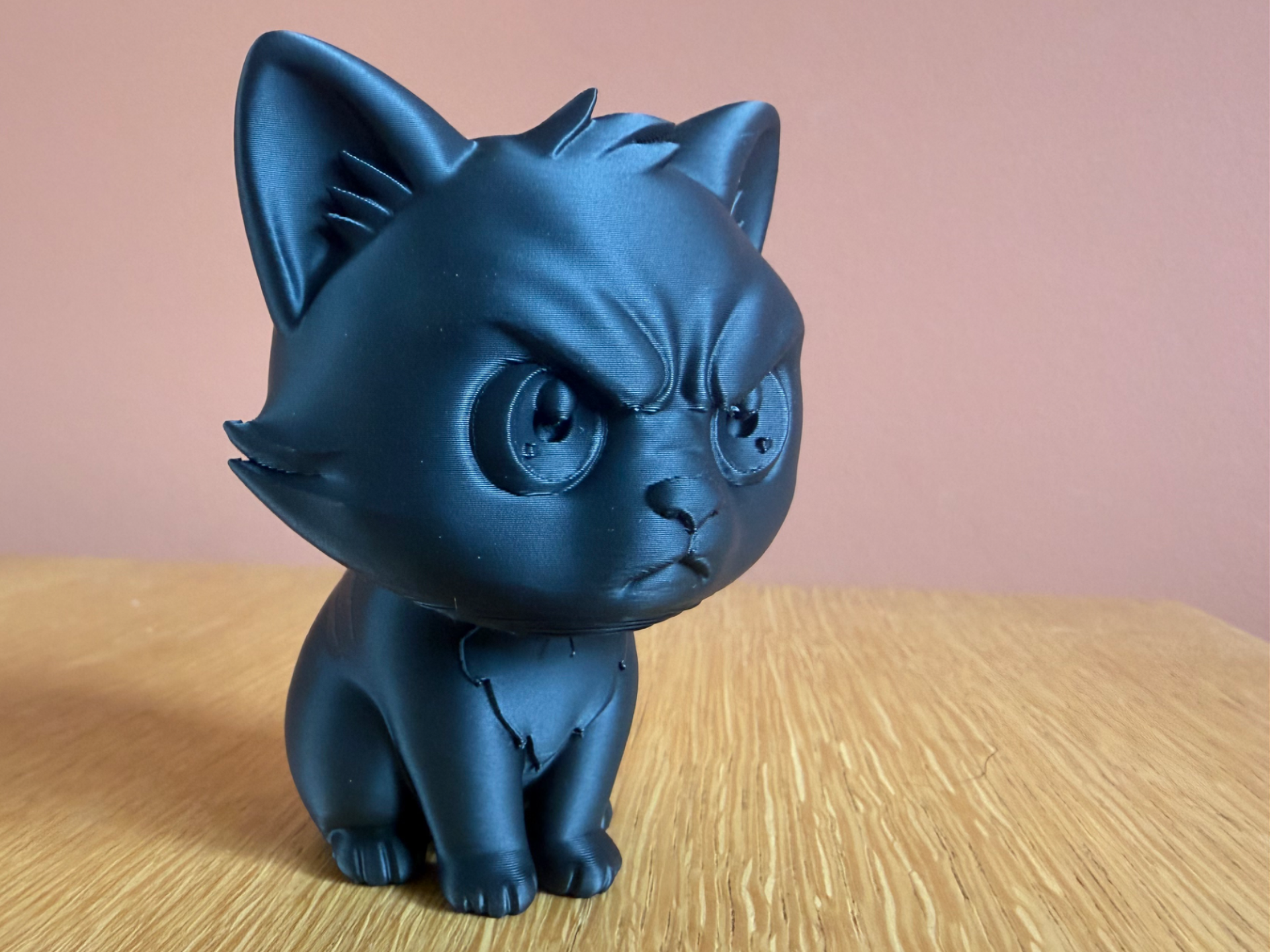Miniatura 1 do modelo 3D chat grincheux