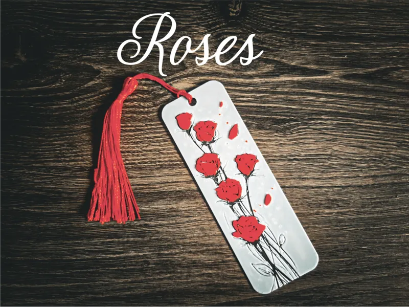 Bookmark - Roses