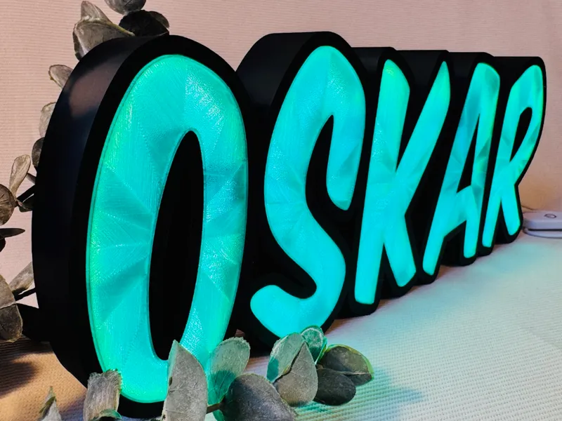 Oskar LED Name