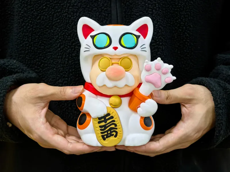 马里奥招财猫【拆件】