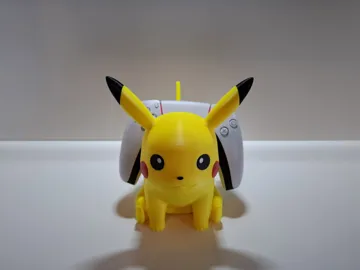 Letrero o emblema decorativo: Pikachu Controller-Halter — vista de referencia 4