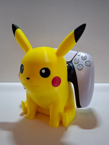 Letrero o emblema decorativo: Pikachu Controller-Halter — vista de referencia 2