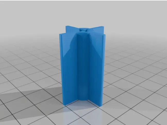 4 blade turbine for small