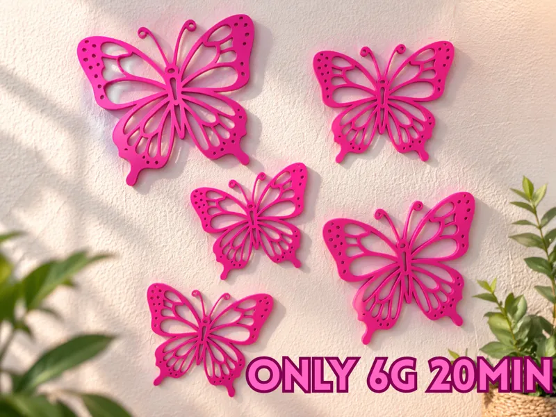 Butterfly Wall Decoration FAST print