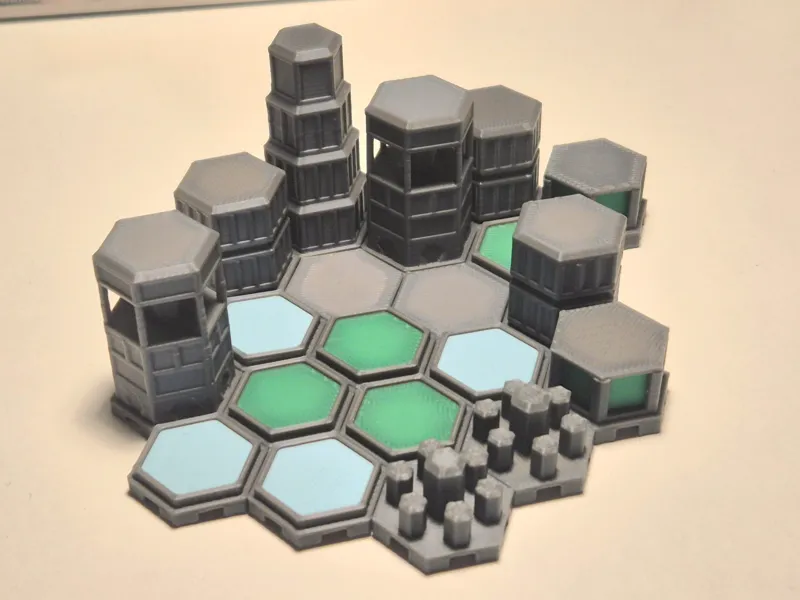 Hexagonal City Kit