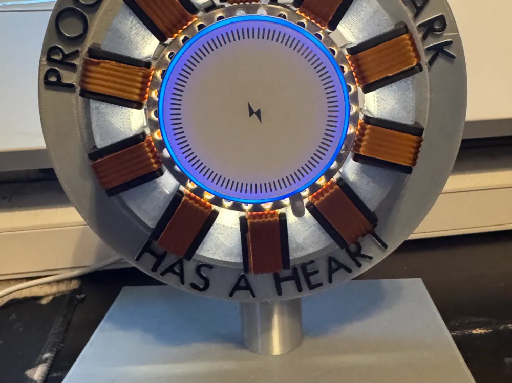 arc reactor mag safe charger - Free 3D Print Model - MakerWorld