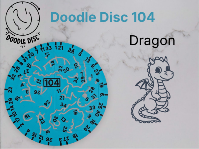 Doodle Disc 104 Dragon