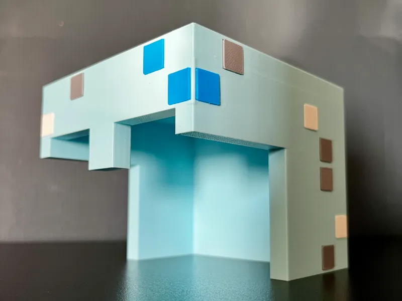 Minecraft helmet - Determine your own pattern