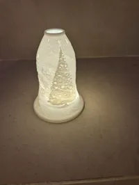 Cloche lithophanie de Noël — photo 4