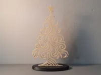 Sapin de Noël abstrait — photo 1