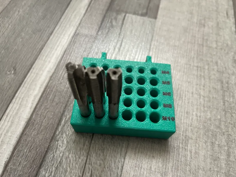 Ikea skadis thread tab holder