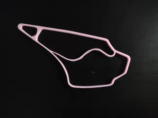 Knockhill Circuit Wall Line Art